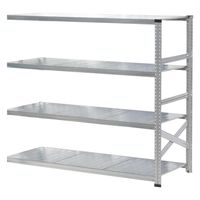 【軒先渡し】METALSISTEM SUPER123 4段 連結用 幅1877×奥行800×高1576mm MS18154d8s 1台（直送品）