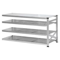 【軒先渡し】METALSISTEM SUPER123 4段 連結用 幅1877×奥行800×高917mm MS1894d8s 1台（直送品）