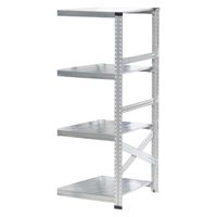 【軒先渡し】METALSISTEM SUPER123 4段 連結用 幅527×奥行800×高1576mm MS5154d8s 1台（直送品）