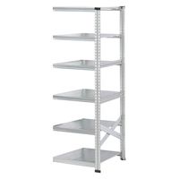 【軒先渡し】METALSISTEM SUPER123 6段 連結用 幅527×奥行700×高1840mm MS5186d7s 1台（直送品）