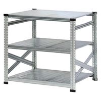 【軒先渡し】METALSISTEM SUPER123 メタルシステム 3段 幅977×奥行800×高さ917mm MS993d8 1台（直送品）