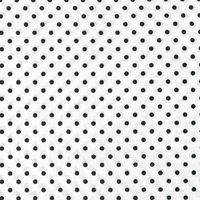 清原 生地 シーチングドットプリント(小) BF-001 WBK 1巻(10M)（直送品）