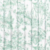 清原 生地 綿サテン キルト ガーデン ネロリローズ NRF-01Q CG 1巻（7M）（直送品）