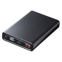 サンワサプライ モバイルバッテリー(10000mAh・PD20W・ブラック