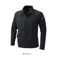 【TSデザイン】ACTIVE COLOR LAB ESロングスリーブジャケット  6226  LL  95　ブラック  1着（直送品）