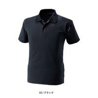 【TSデザイン】ACTIVE COLOR LAB ESショートスリーブポロシャツ  4065  6L  95　ブラック  1着（直送品）