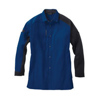 サンエス 長袖シャツ SPT12209-3ネイビー-M 1点（直送品）