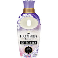 レノアハピネス 夢ふわタッチ ホワイトムスクの香り 本体 460mL 1個 柔軟剤 P＆G