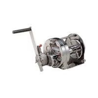 マックスプル工業 マックスプル ステンレスラチェット式手動ウインチ(バフ研磨・防滴ブレーキ式) RSB-3-SIC 1台 851-9784（直送品）