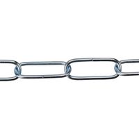 トラスコ中山 TRUSCO ユニクロチェーン 溶接無タイプ2.3パイ×5M TIL23-5M 1本 367-1107（直送品）