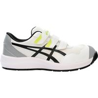 アシックス ASICS ウィンジョブCP215 ホワイト×ブラック 25.0CM 1273A079.100-25.0 1足 521-1243（直送品）