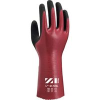 ウィード Weed 耐切創手袋 ZIZAI ZI-728L ニトリルフルコート Lサイズ（10双 ZI728LL 503-5127（直送品）