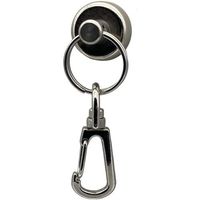 東京パーツセンター ラクテム 強力マグネットリング φ20 ゴム・スプリングスナップ付 RMSH20 1個 471-9775（直送品）