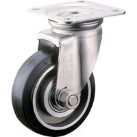 イノアックコーポレーション イノアック 中荷重用キャスター ステンレス 旋回金具付 φ150 R-150AWSJ 1個 135-7164（直送品）