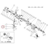 キトー レバーブロック用部品 クサリピンイッシキ L4BA008-10411 1個 463-7353（直送品）