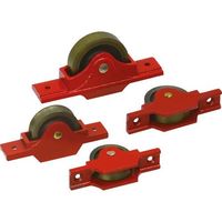 ヨコヅナ 鋳物枠ローラー戸車 90mm 袖 RJC-0903 1個 127-8869（直送品）