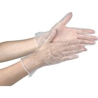ヒメプラ MISM クリーンビニール手袋L 100枚 307020009 1箱(100枚) 472-1429（直送品）