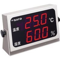 佐藤計量器製作所 佐藤 温湿度表示器 SKーM350ーTRH (8092ー50) SK-M350-TRH 1台 805-1231（直送品）