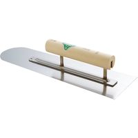 藤原産業 緑長 本焼土間鏝 390mm 216706 1丁（直送品）