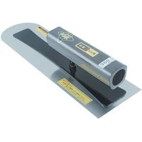 藤原産業 金長 先丸鏝本焼 黒塗角柄 0.3mm 300mm 280261 1丁（直送品）