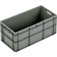 三菱ケミカル ヒシ TP型コンテナ W670×D335×H288 グレー TP-363LB GY 1個 136-4742（直送品）