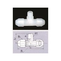 東京硝子器械 TGK サービスチーズユニオン 1/8in 1/8 PP 10入 457-17-79-27 1袋(10個) 186-0501（直送品）