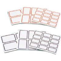 東京硝子器械 TGK スチックタック徳用ラベル 赤ー小 324枚 701-55-90-01 1個 183-9318（直送品）