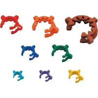 東京硝子器械 TGK ケック・クリップ KCー45 ブラウン 10個 615-50-08-49 1袋(10個) 185-3282（直送品）