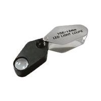 東京硝子器械 TGK LEDライト付精密ルーペ DOー10LED 528-75-31-05 1個 186-0907（直送品）