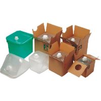 東京硝子器械 TGK ロンテナ15・18専用ダンボールケース100入 439-21-46-13 1式（100個） 186-0090（直送品）