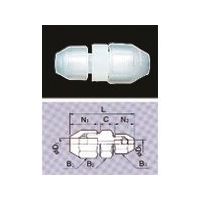 東京硝子器械 TGK 異径フレヤード φ12×φ10 5個入 457-17-80-95 1袋(5個) 185-8591（直送品）