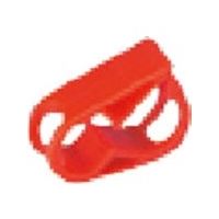 東京硝子器械 TGK カラーチューブコック S 赤 10入 149-50-03-07 1袋(10個) 190-0539（直送品）