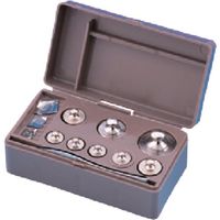 東京硝子器械 TGK 天びん用分銅 5kg 木箱ケース入り 738-65-53-06 1箱 184-7375（直送品）