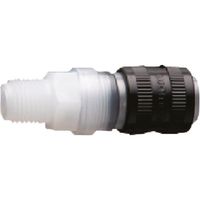 東京硝子器械 TGK ワンタッチカップリング QJー21P 457-17-83-41 1個 186-1160（直送品）