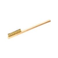 東京硝子器械 TGK 真鍮ブラシ 機械植 3行 187-52-31-11 1本 190-6930（直送品）