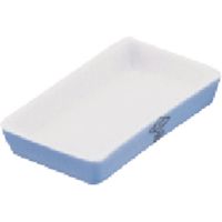 東京硝子器械 TGK 灰分測定用灰皿 角型 #2 696-30-56-02 1枚 184-0970（直送品）