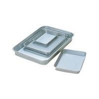 東京硝子器械 TGK アルミバット 4号 280×210×35H 701-32-07-04 1枚 183-9400（直送品）