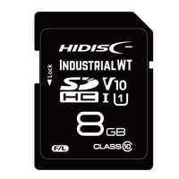 HIDISC 産業用SDカード MLCチップ採用 高温度耐久 SDHCカード 8GB HDSDHC8GMLLWTJP3 1個（直送品）