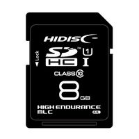 HIDISC 産業用SDカード Hynix， Samsung製MLCチップ採用 高耐久 SDHCカード 8GB HDSDHC8GMLLJP3 1個（直送品）