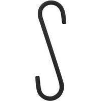 カーボーイ SーHOOK2個入 Lサイズ BLACK SP-09 1袋(2個) 392-4716（直送品）