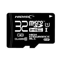 産業用microSDカード KIOXIA製MLCチップ採用 高耐久 microSDHCカード 32GB HDMCSDHC32GMLPJP3 1個（直送品）
