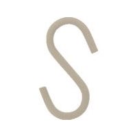 カーボーイ SーHOOK2個入 Mサイズ IVORY SP-06 1袋(2個) 392-4717（直送品）