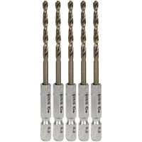 藤原産業 SK11 六角軸コバルトステンレスドリル 3.2mm 5pcs 231851 1セット(3組)（直送品）