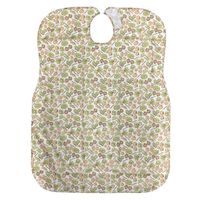 ニシキ 大人用食事用エプロン やさい柄クリーム P9693 1枚（直送品）