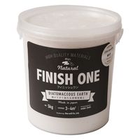 ワンウィル FINISH ONE 珪藻土 5kg ホワイト209300　1缶（直送品）