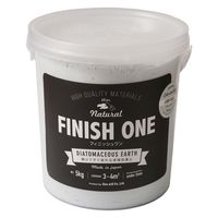 ワンウィル FINISH ONE 珪藻土 5kg ライトブルー209308　1缶（直送品）