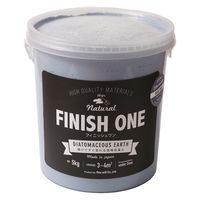 ワンウィル FINISH ONE 珪藻土 5kg ブルーグレー209317　1缶（直送品）
