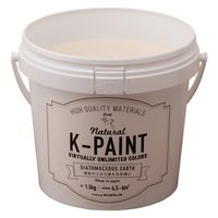 ワンウィル K-PAINT 珪藻土 1.5kg オフホワイト209349　1缶（直送品）
