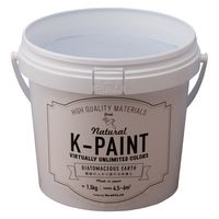 ワンウィル K-PAINT 珪藻土 1.5kg ベビーブルー209363　1缶（直送品）