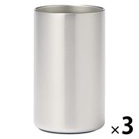 無印良品 コップとしても使える 缶飲料用 保温保冷ホルダー 350mL 1セット（3個） 良品計画